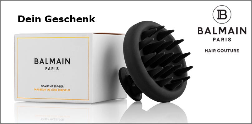 Dein Geschenk: Scalp Massager