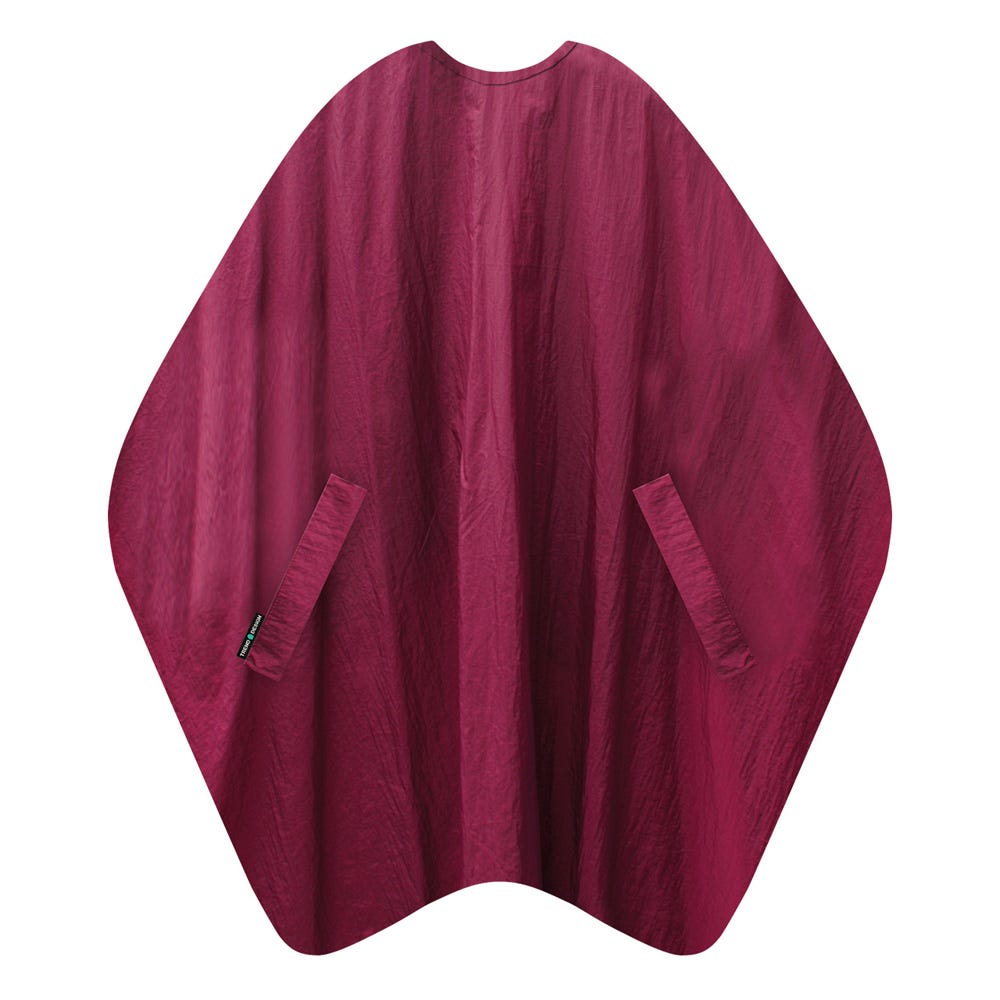 Trend-Design Classic Schneideumhang Burgundrot
