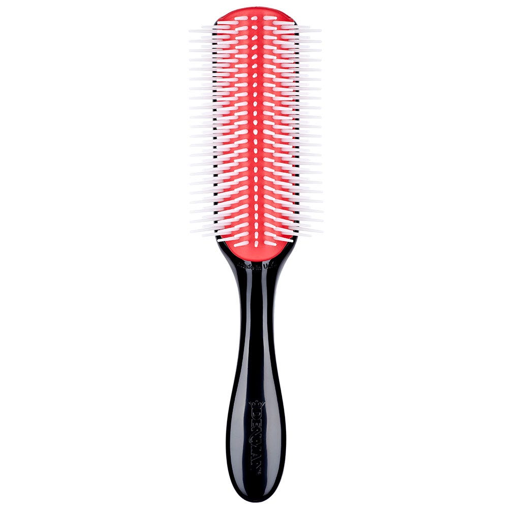 Denman D4 Original, schwarz/rot