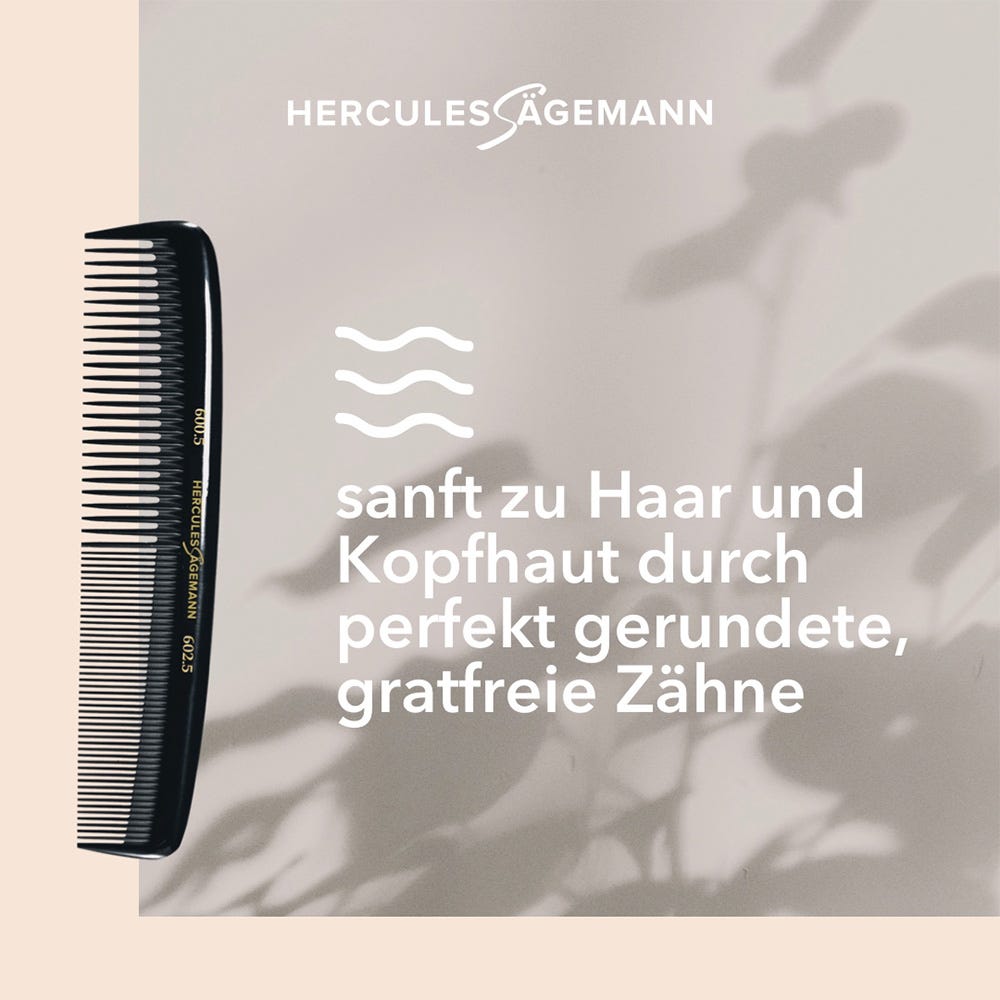 Hercules Sägemann Meisterkamm Styling 600-602, 5“