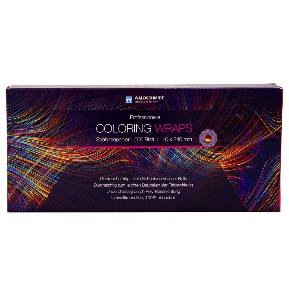 Waldschmidt Coloring-Wraps Strähnenpapier  240x110 mm