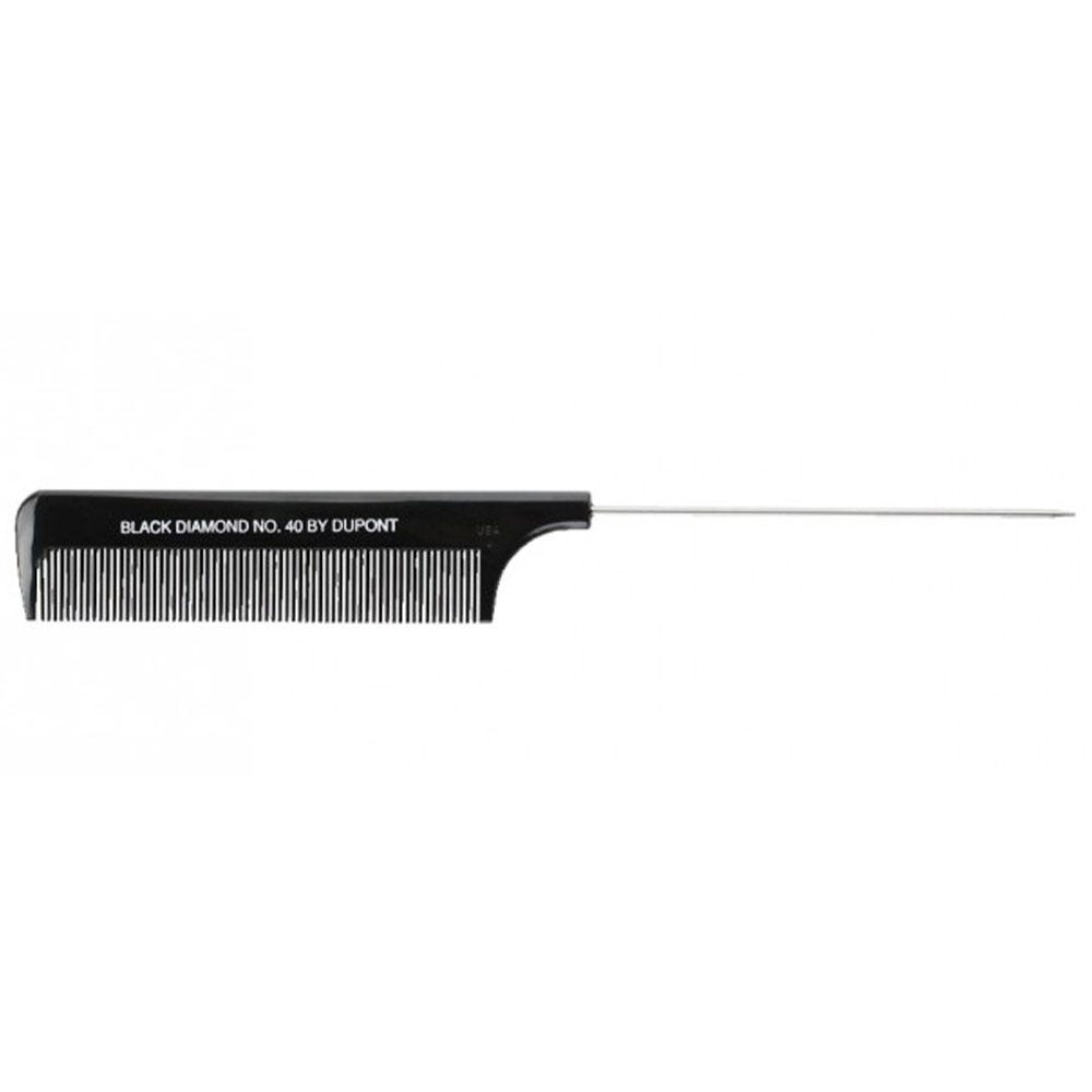 Efalock Black Diamond Stielkamm Nr. 40