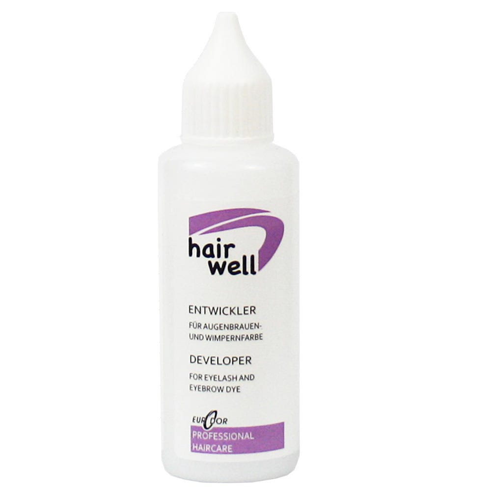 Hairwell Entwickler für Augenbrauen- und Wimpernfarbe 50 ml
