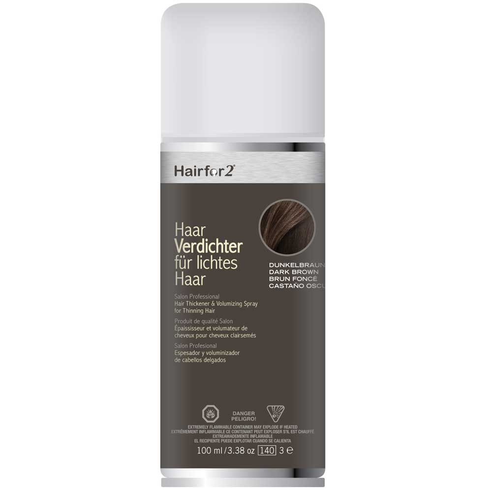 Hairfor2 Haarauffüller Dunkelbraun 100 ml