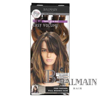 Balmain Easy Volume Tape Extensions Dark Espresso