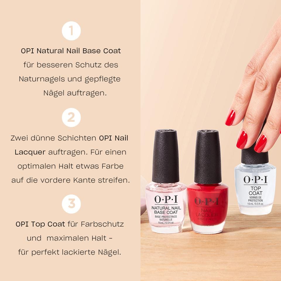 OPI Top Coat Nagellack 15 ml