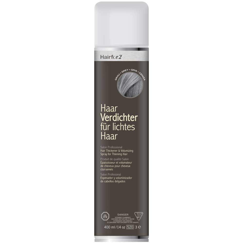 Hairfor2 Haarauffüller Grau 400 ml