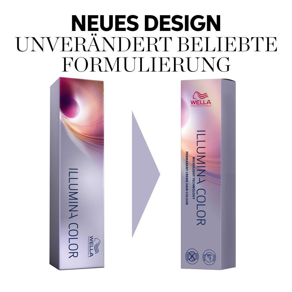 Wella Illumina 7/81 Mittelblond Perl-Asch Haarfarbe 60 ml
