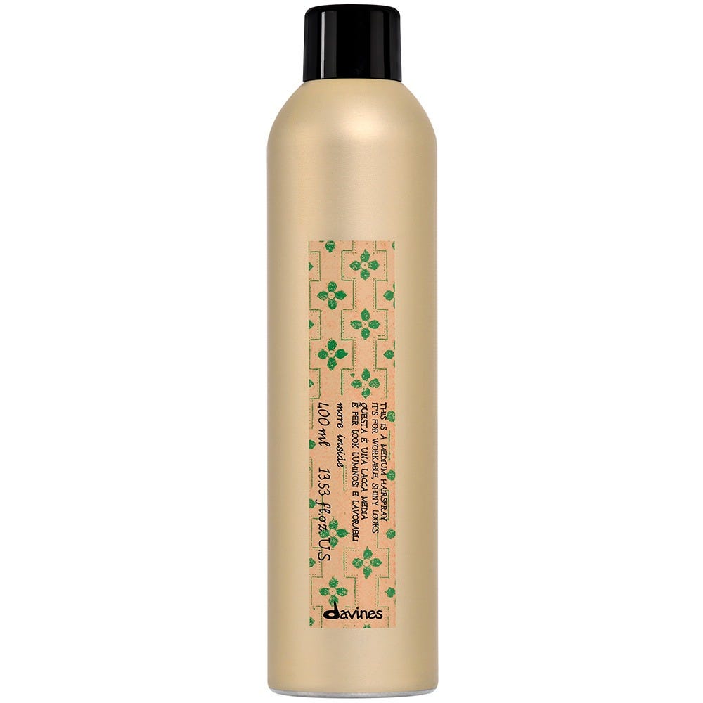 Davines more inside Medium Hold Hairspray