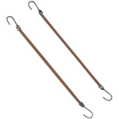Efalock Haarbinder braun 10 cm