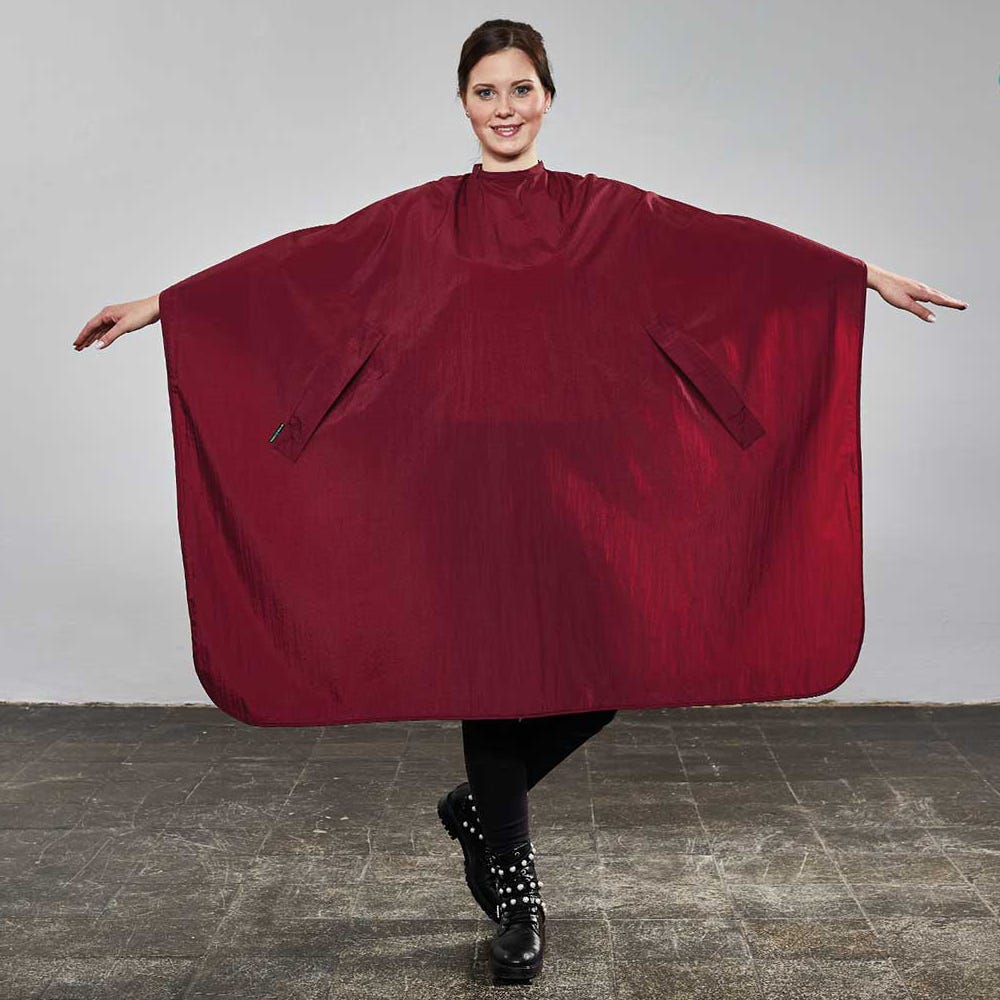 Trend-Design Classic Schneideumhang Burgundrot