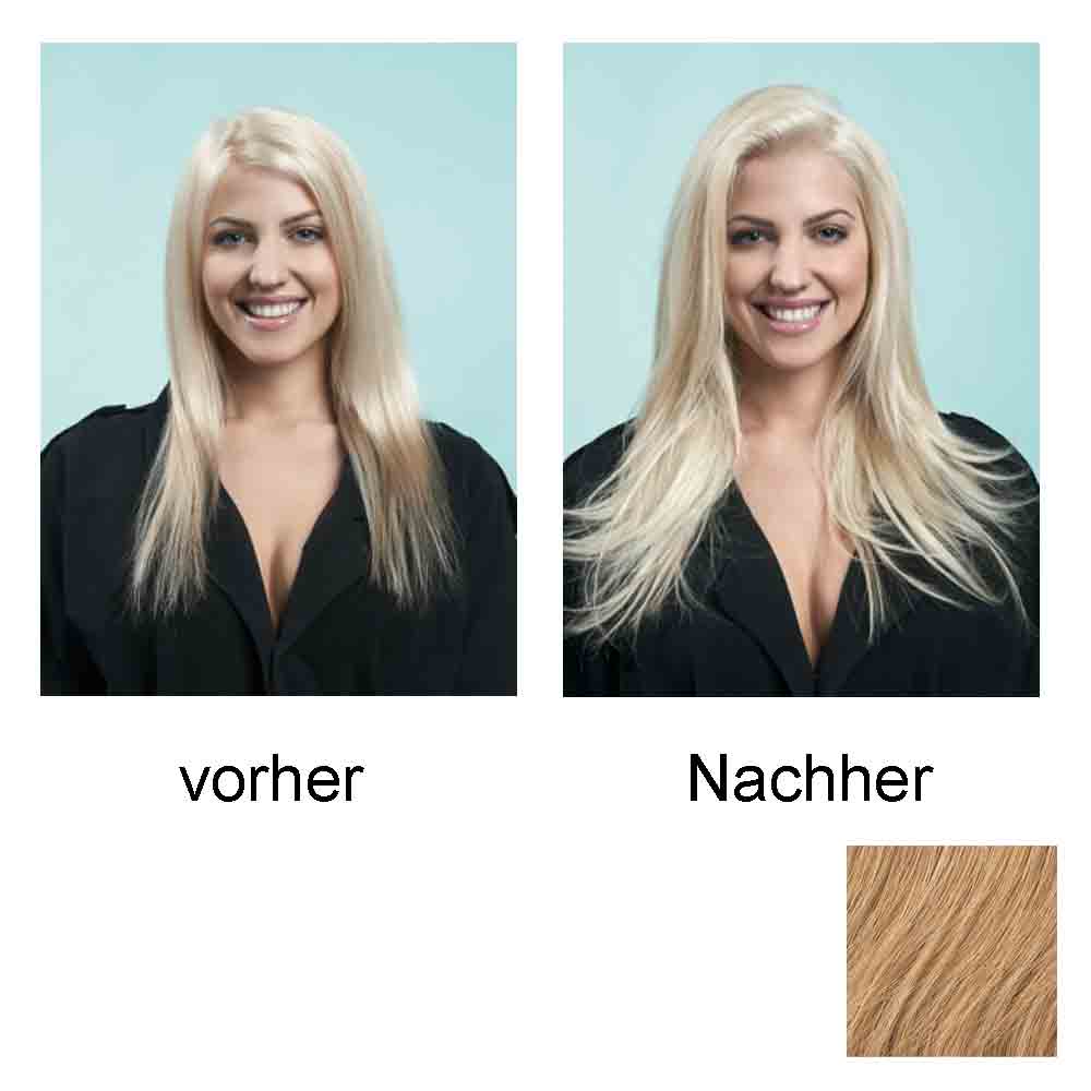 Hairdo Haarteil Clip in Straight Extension R25 Ginger Blond 55 cm