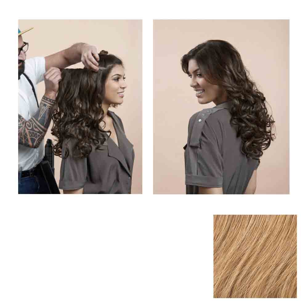 Hairdo Haarteil Clip in Wavy Extension R25 Ginger Blond 55 cm