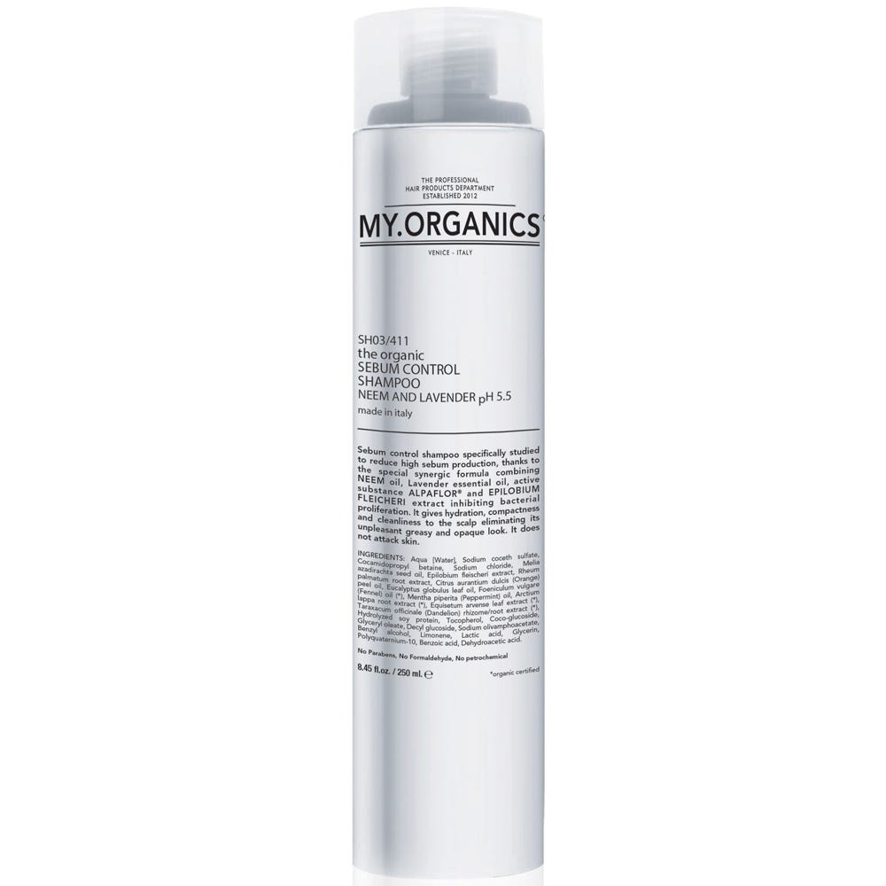 My.Organics My Scalp Sebum Control Shampoo 250 ml