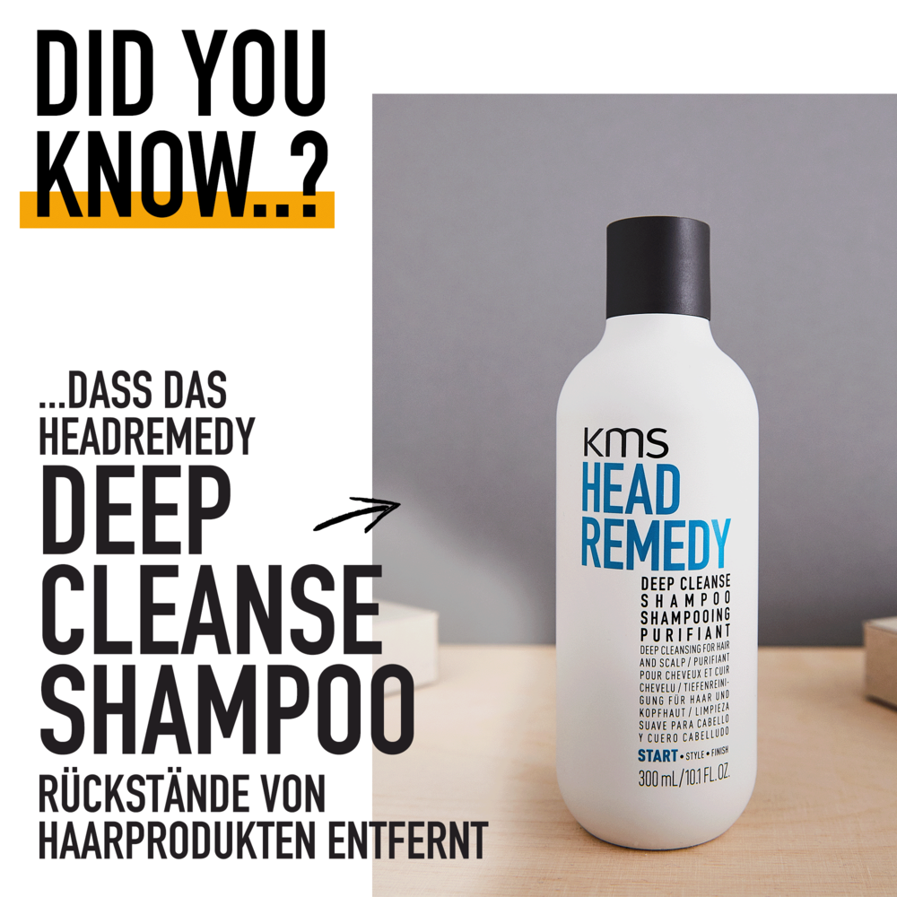 KMS Headremedy Deep Cleanse Shampoo 300 ml
