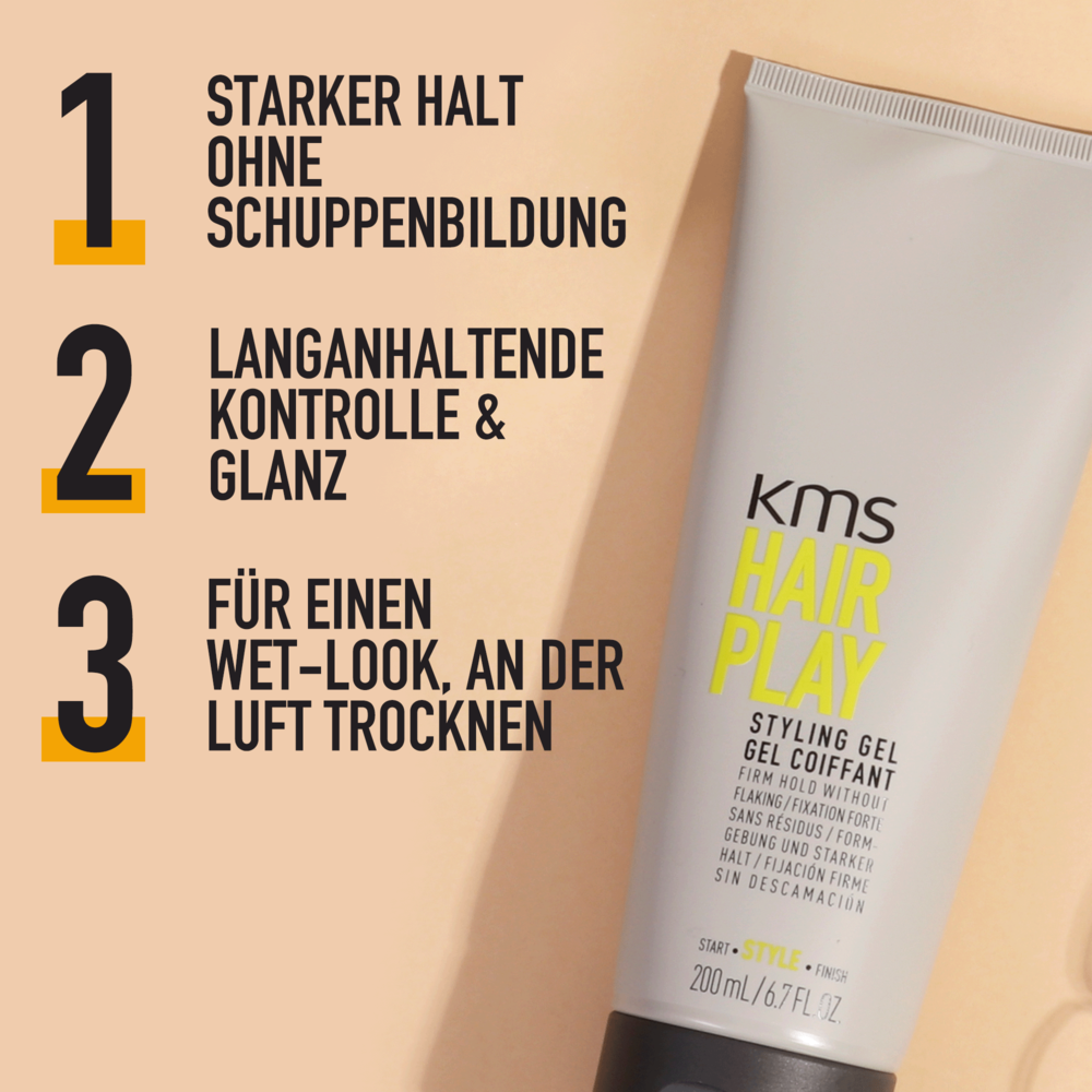 KMS Hairplay Styling Gel 200 ml
