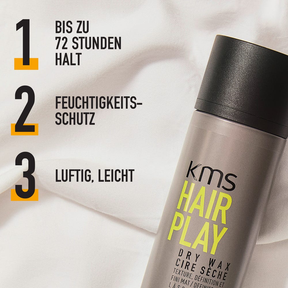 KMS Hairplay Dry Wax 150 ml