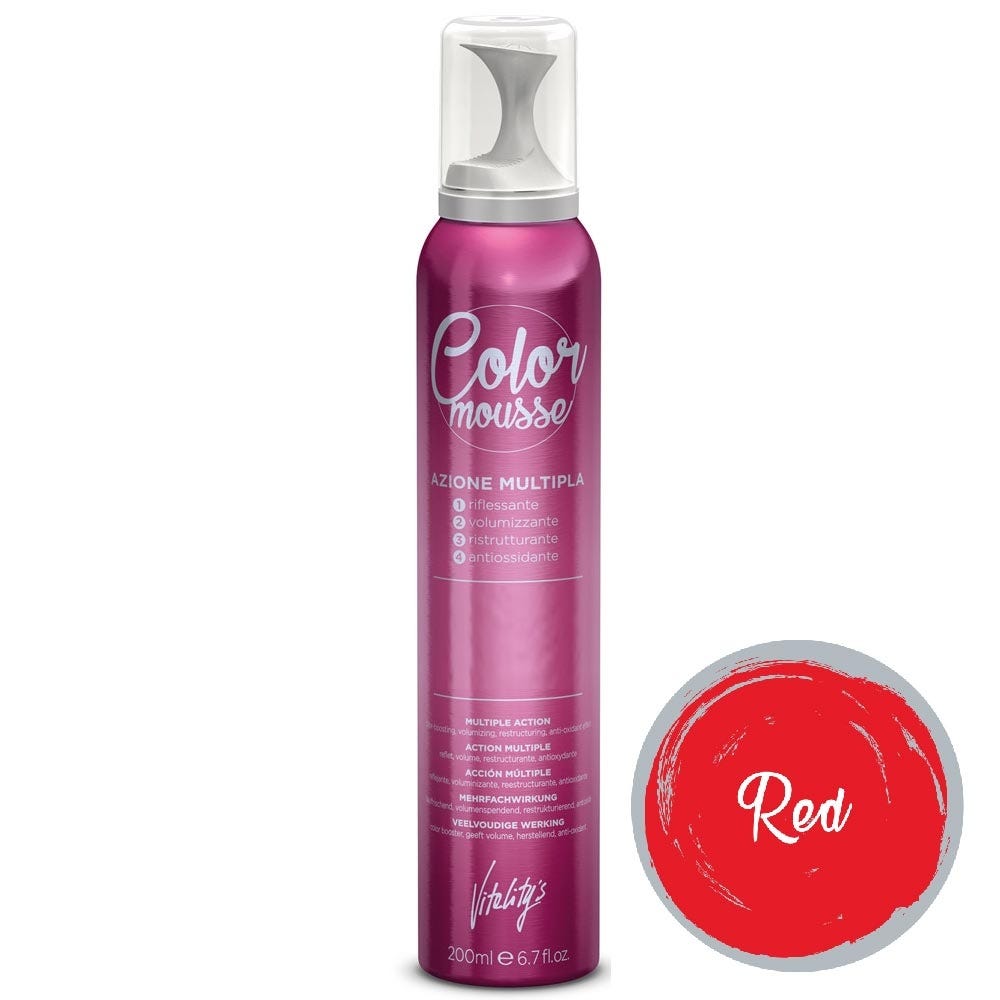 Vitality's Art CM Color Mousse red 200 ml