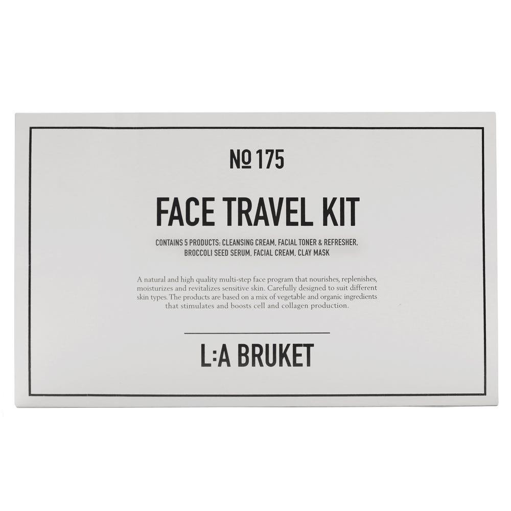 L:A BRUKET No.175 Face Travel Kit 5 x 10 ml