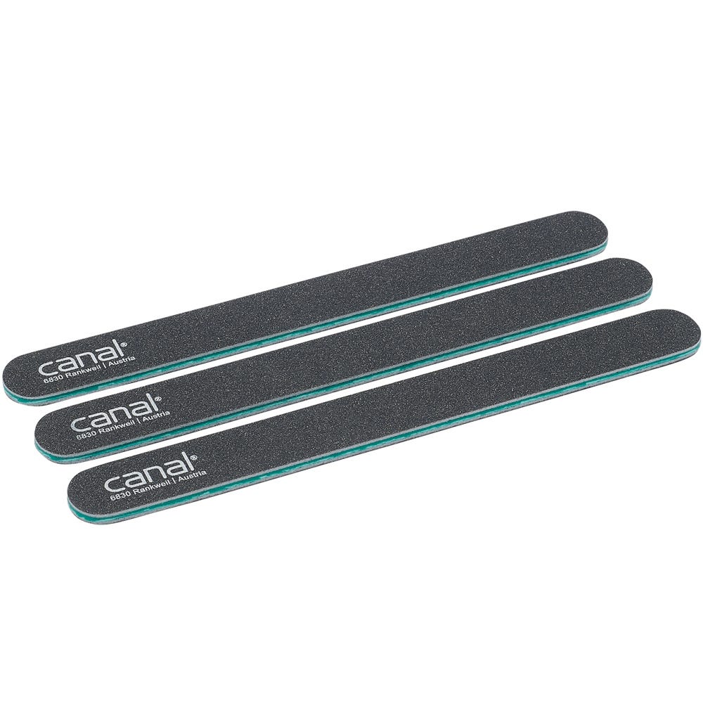 Canal Sandblattfeile 3er Packung 180 mm