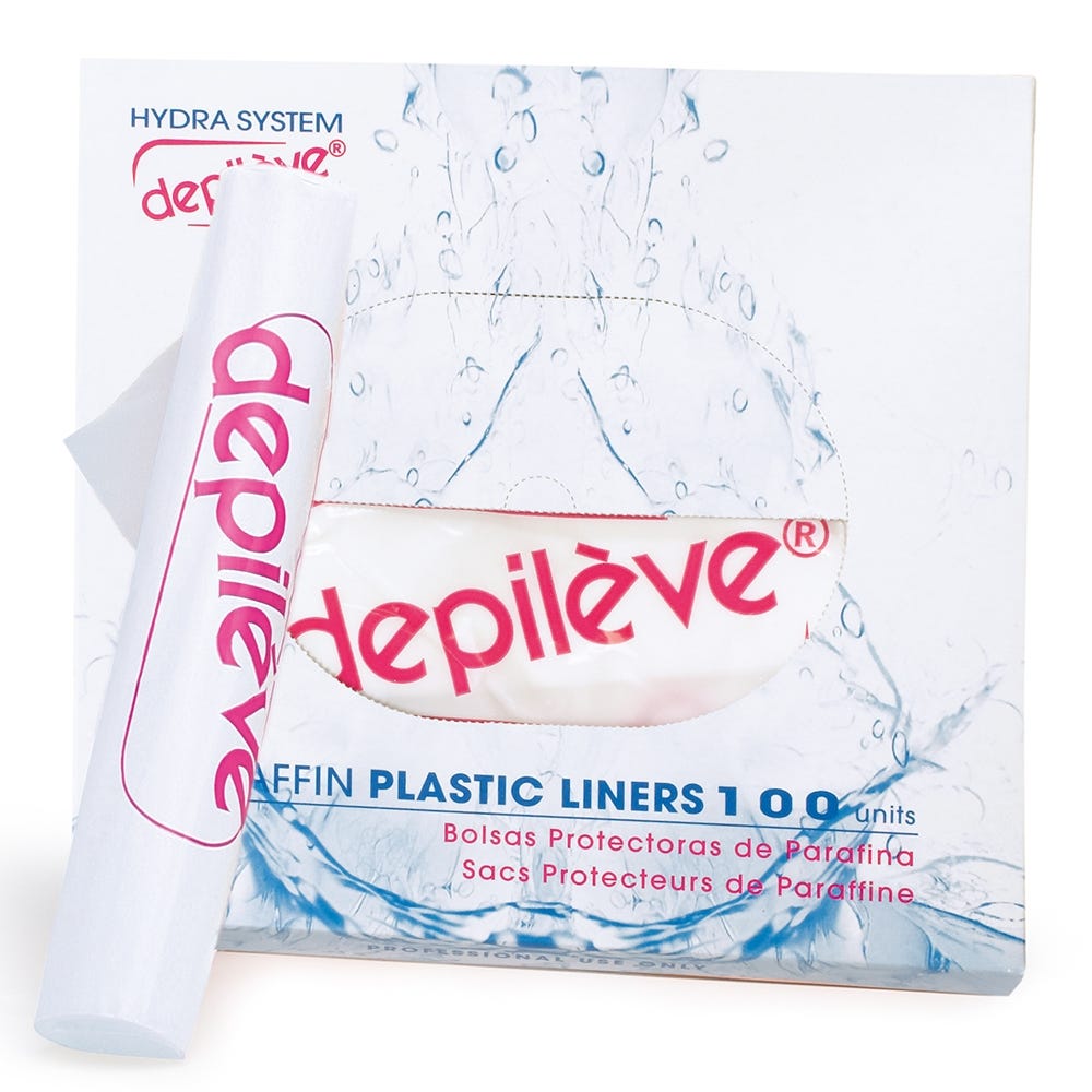 depileve Paraffin Plastic Liners 100 Stück