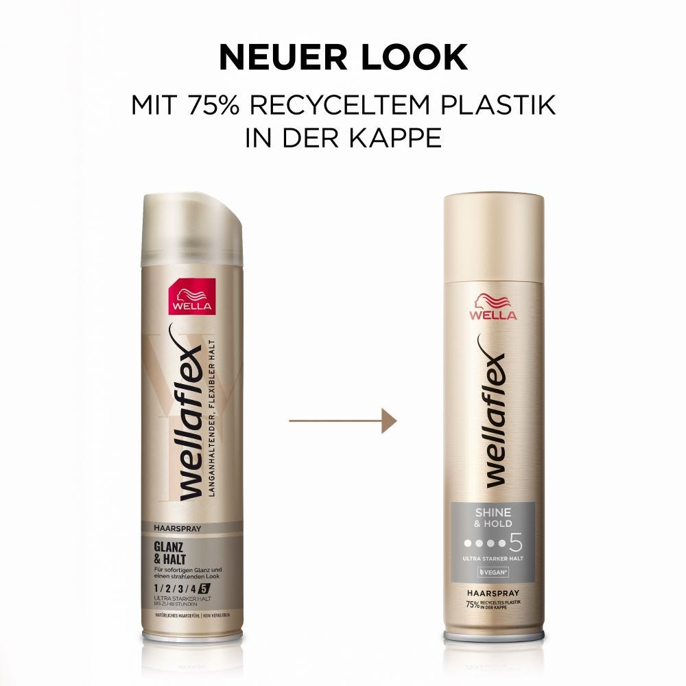 Wella Wellaflex Glanz & Halt Haarspray 250 ml