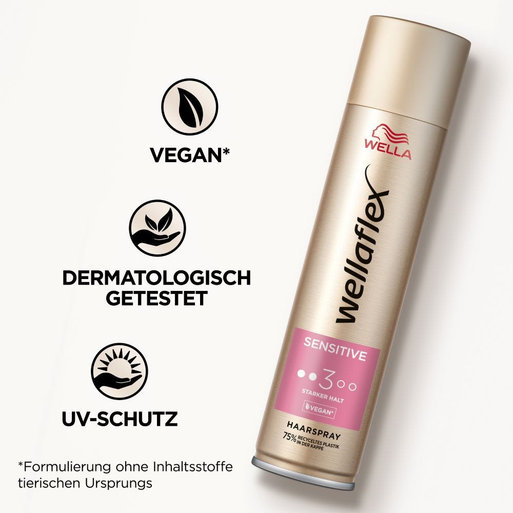 Wella Wellaflex Parfümfrei Haarspray 250 ml