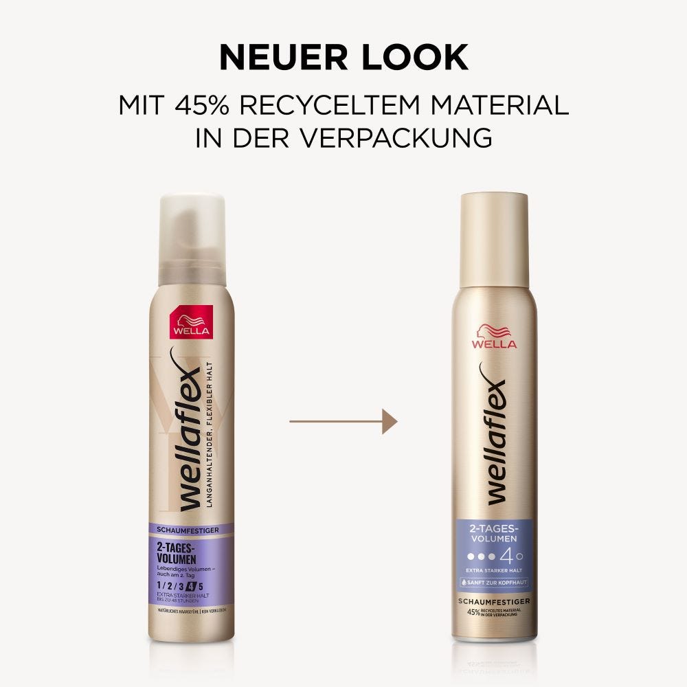 Wella Wellaflex 2-Tages Volumen Schaumfestiger extra-stark 200 ml