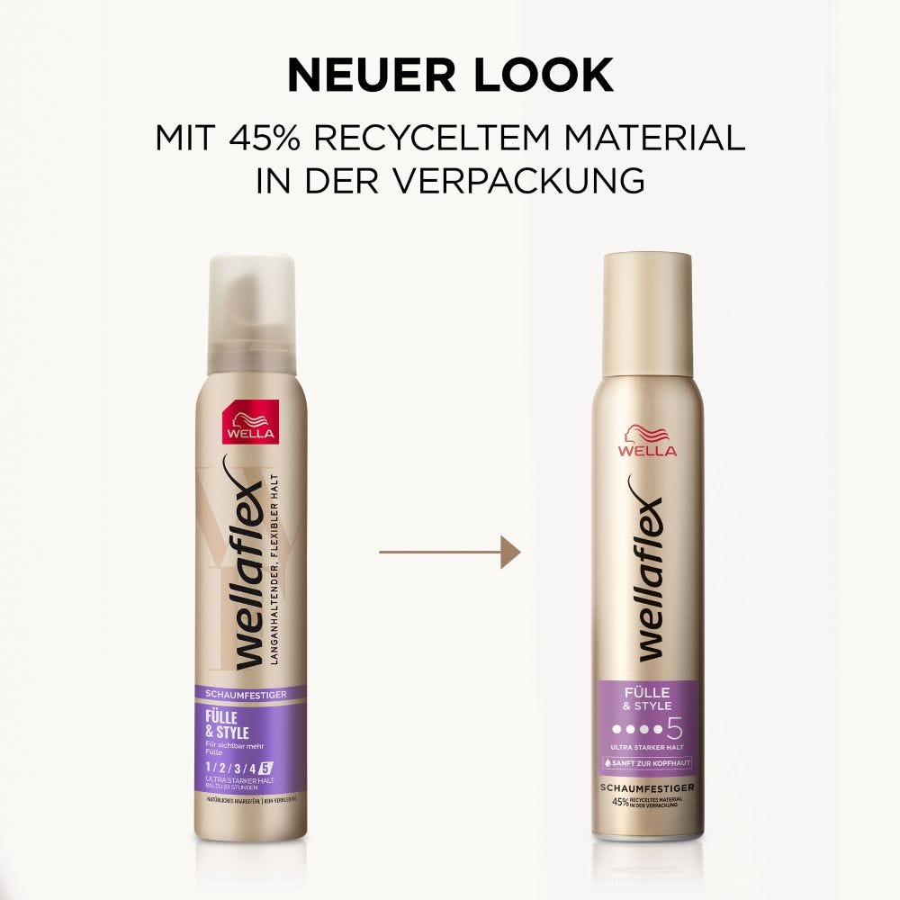 Wella Wellaflex Fülle & Style Schaumfestiger 200 ml