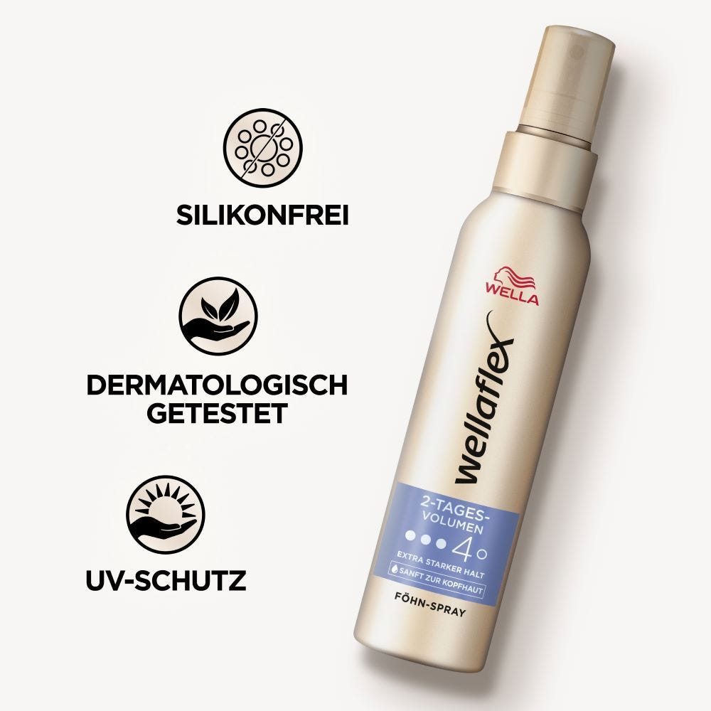 Wella Wellaflex 2-Tages-Volumen Föhn-Spray 150 ml