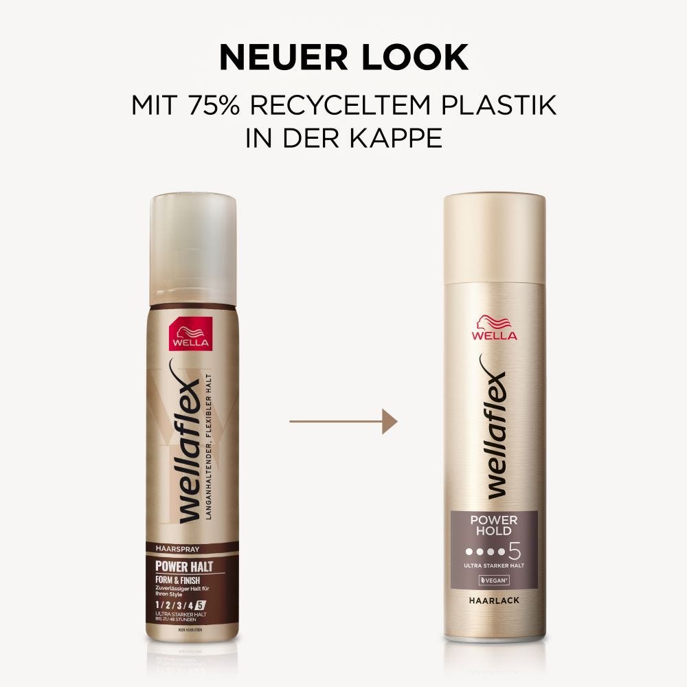 Wella Wellaflex Power Halt Form & Finish Haarlack 75 ml