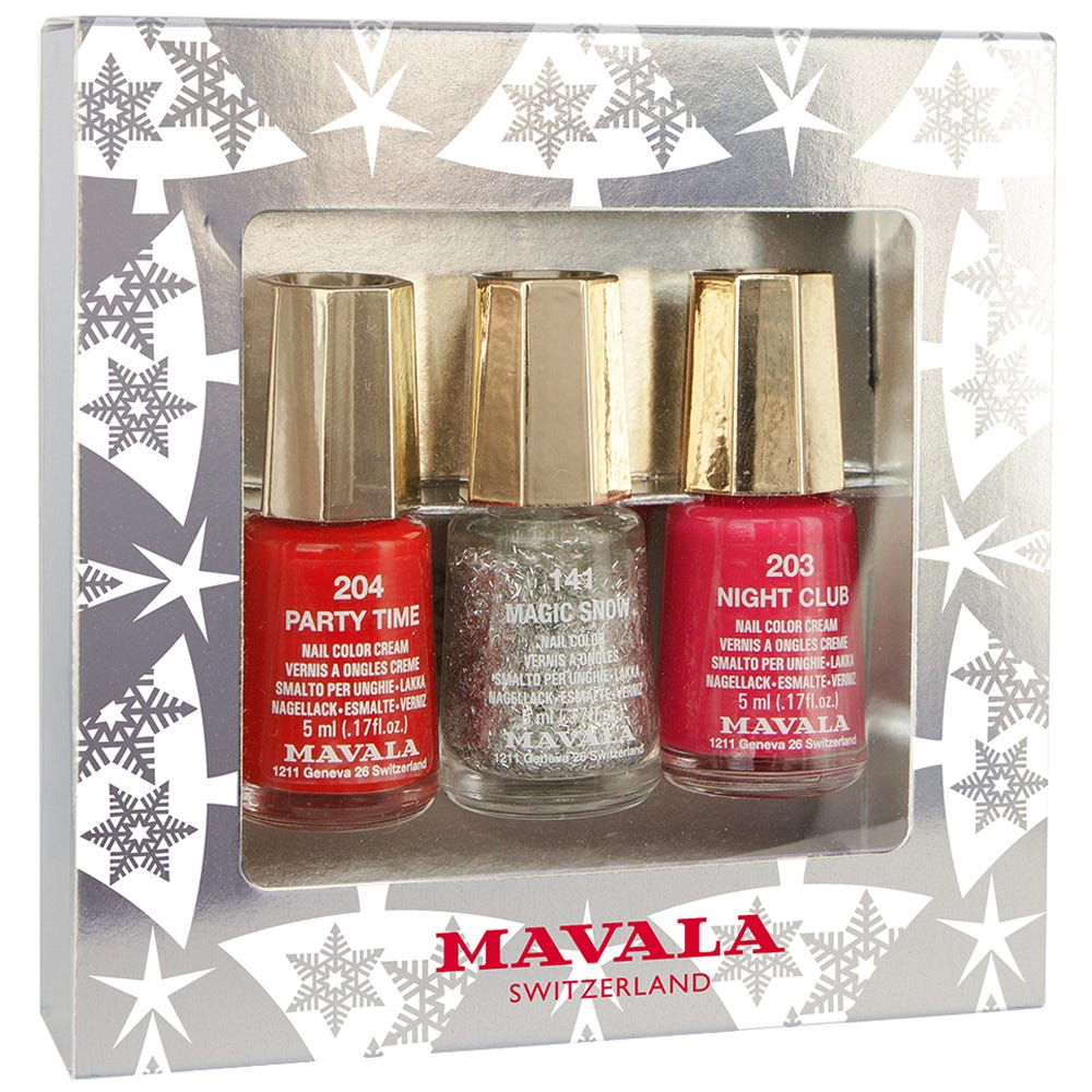 Mavala Festive Tree Coffret Silver Party