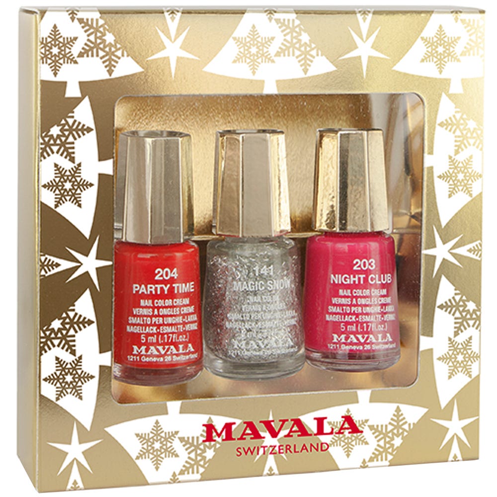 Mavala Festive Tree Coffret Gold Party
