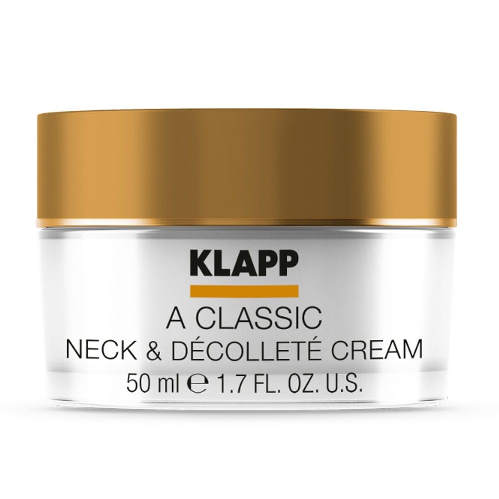 Klapp Cosmetics A Classic Neck & Décolleté Cream 50 ml