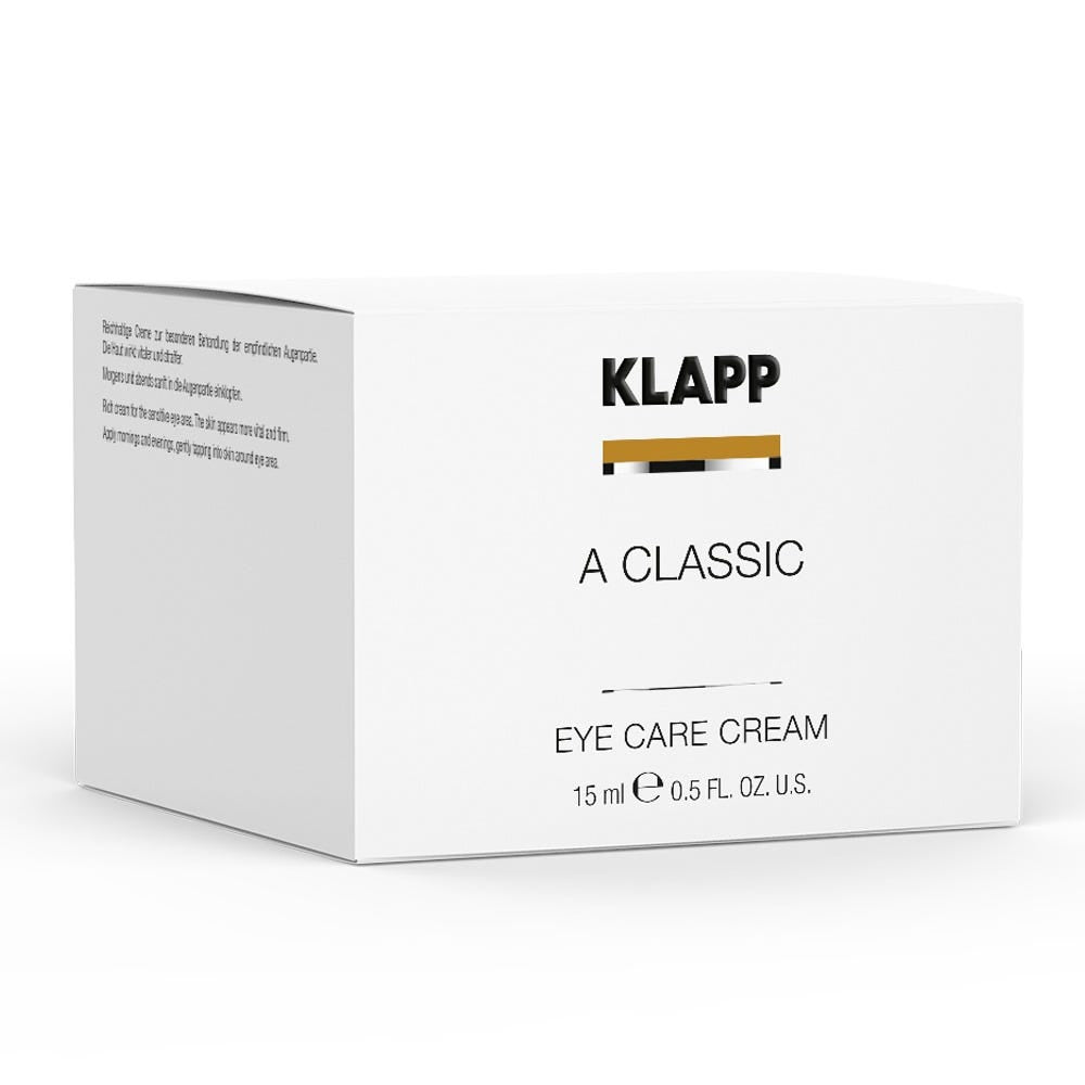 Klapp Cosmetics A Classic Eye Care Cream 15 ml