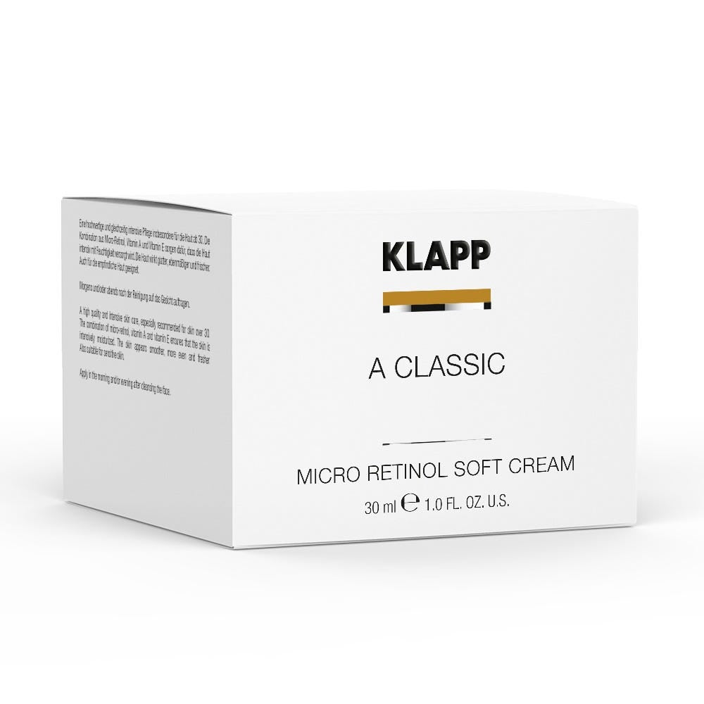 Klapp Cosmetics A Classic Micro Retinol soft Cream 30 ml