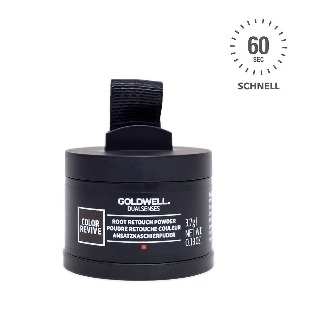 Goldwell Dualsenses Color Revive Ansatzpuder Dunkelbraun bis Schwarz 3,7 g