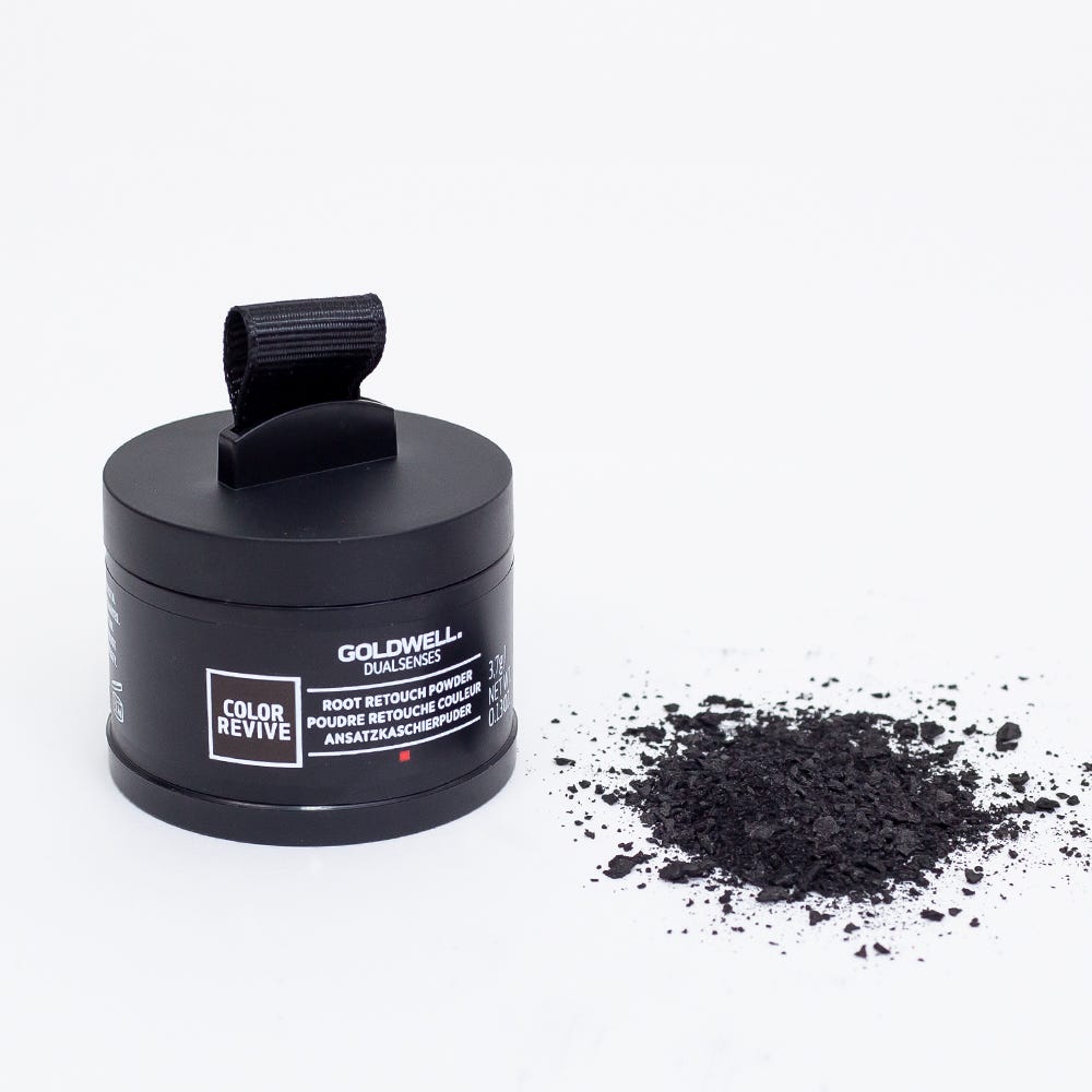 Goldwell Dualsenses Color Revive Ansatzpuder Dunkelbraun bis Schwarz 3,7 g