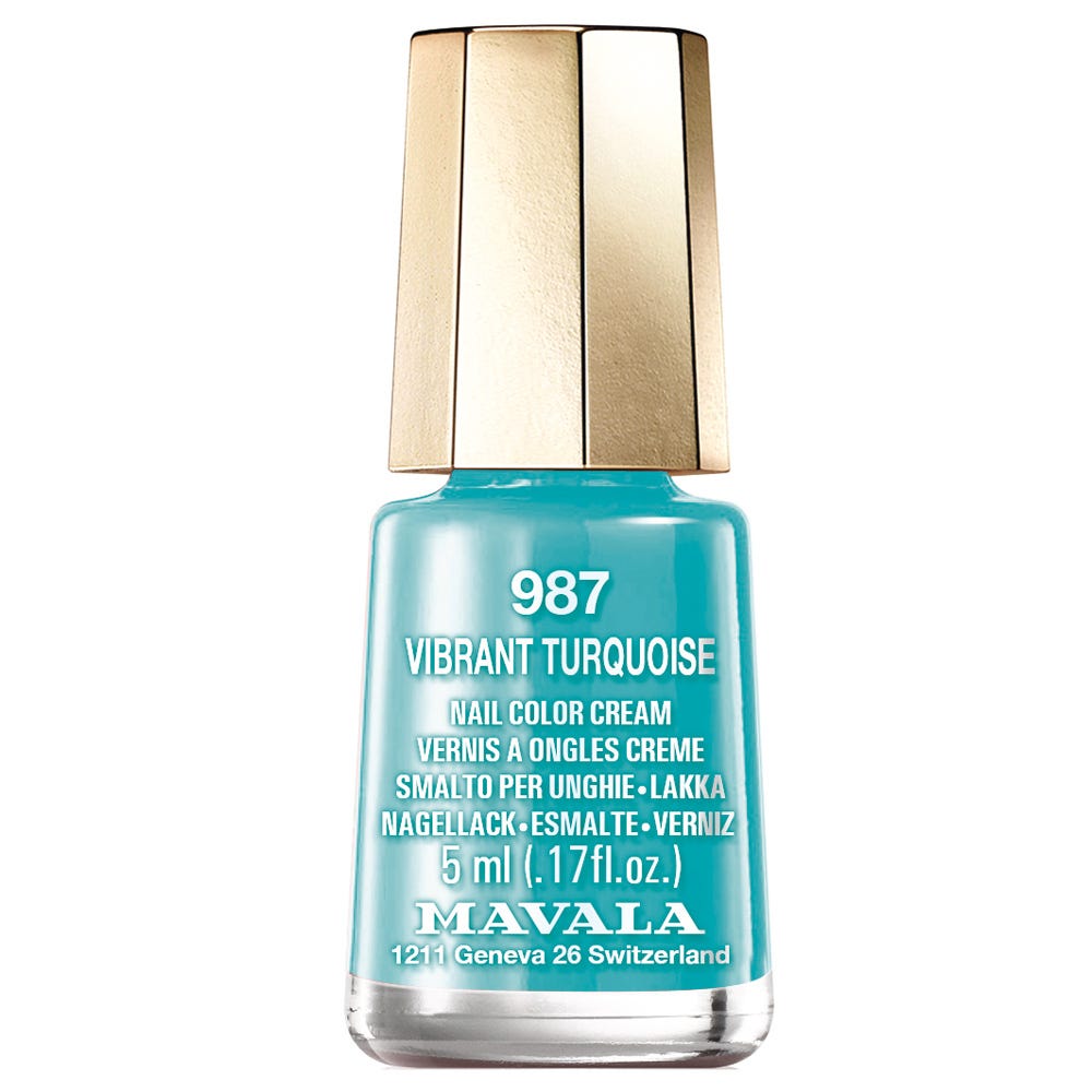 12072424-Farbe-987 Vibrant Turquoi