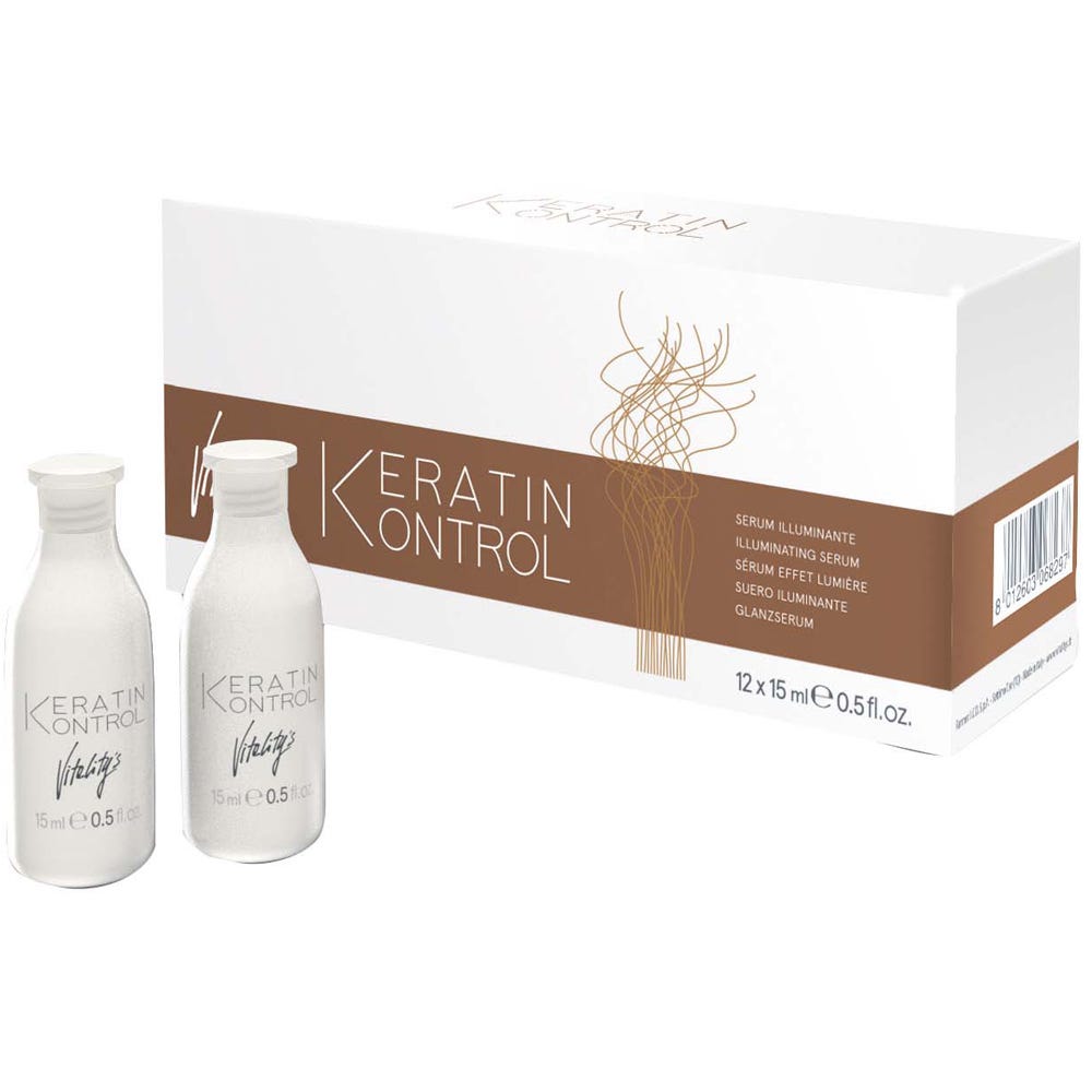 Vitality's Keratin Kontrol Illuminierendes Serum 12x15 ml
