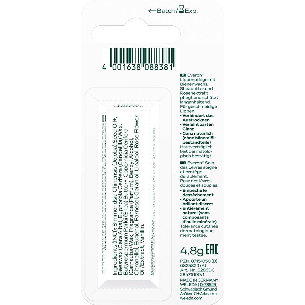 Weleda EVERON® Lippenpflege 4,8 g