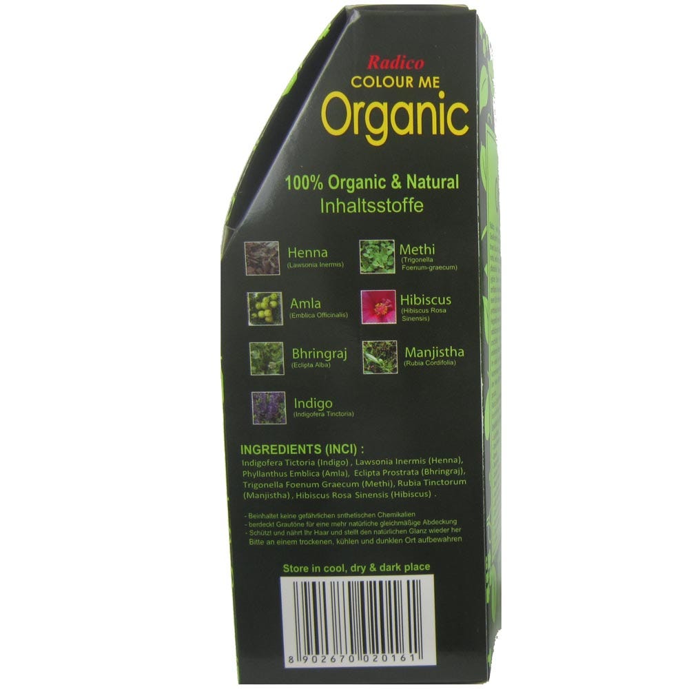 Radico Colour Me Organic Brown 100 g