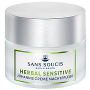 Sans Soucis Herbal Sensitive Johannis Creme Nachtpflege 50 ml