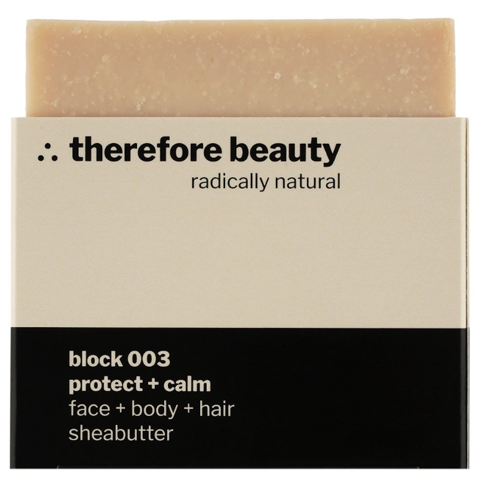 therefore beauty block 003 protect + calm Seife 100 g