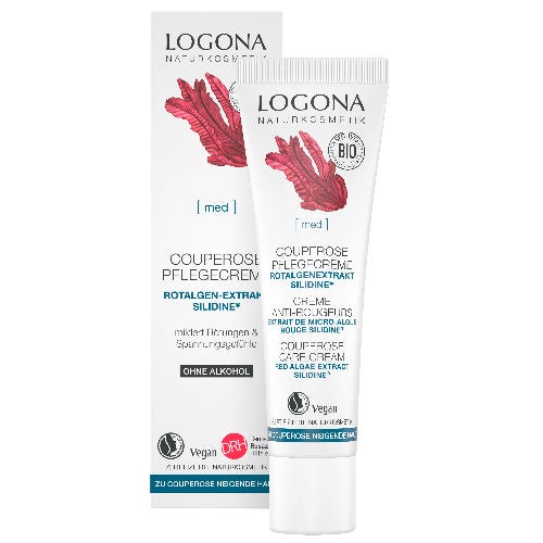 LOGONA Couperose Pflegecreme Rotalgenextrakt 30 ml