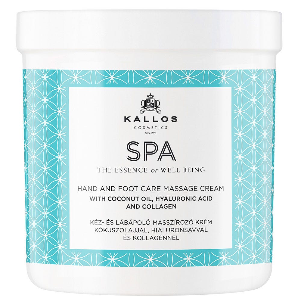 Kallos SPA Hand & Foot Care Massage Cream 500 ml