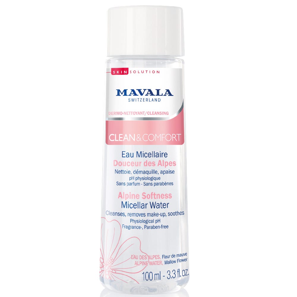 Mavala Clean Comfort Sanftes Alpen Mizellarwasser 100 ml