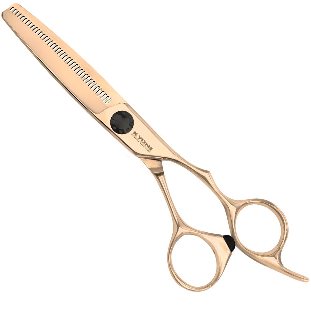 Kyone 710RGT-6,0" Rosé Gold Modellierschere