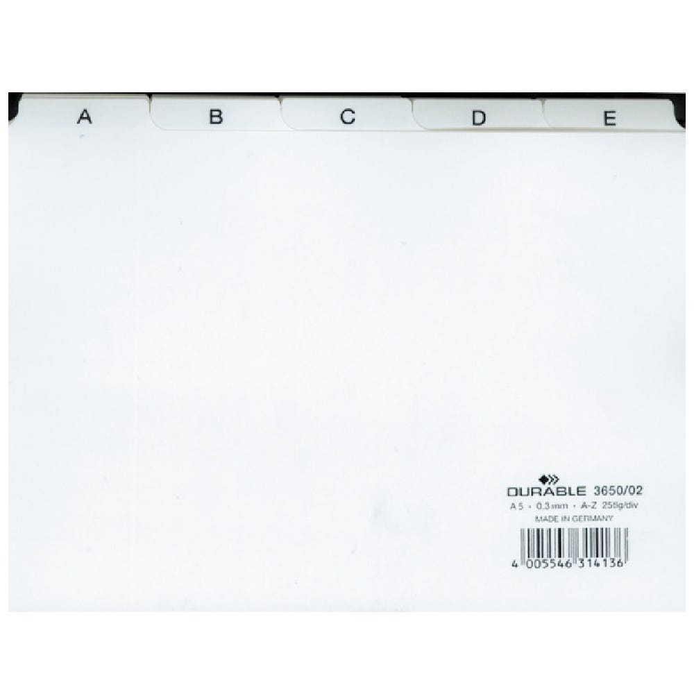 Efalock Register A-Z