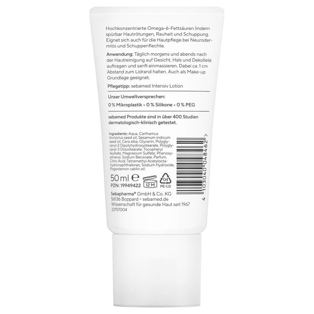 sebamed Hautberuhigende Gesichtscreme Omega 12% 50 ml